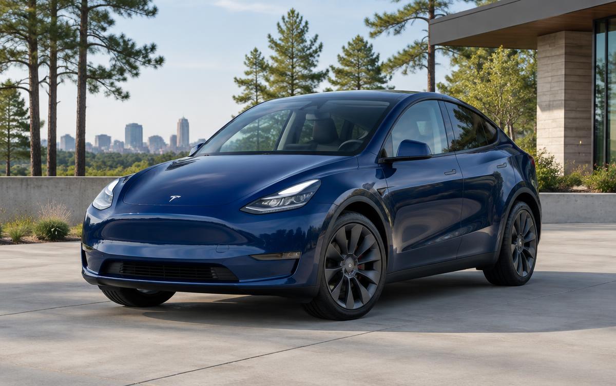 Tesla Model Y — RSRV EV fleet vehicle